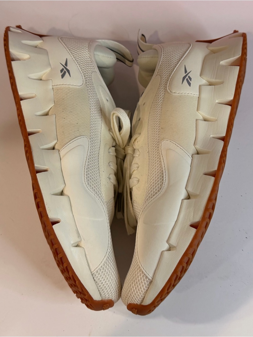 Wmns Zig Dynamica CLW 'Chalk Purple Grey' - Reebok - IF5948, Size 10, No Box
